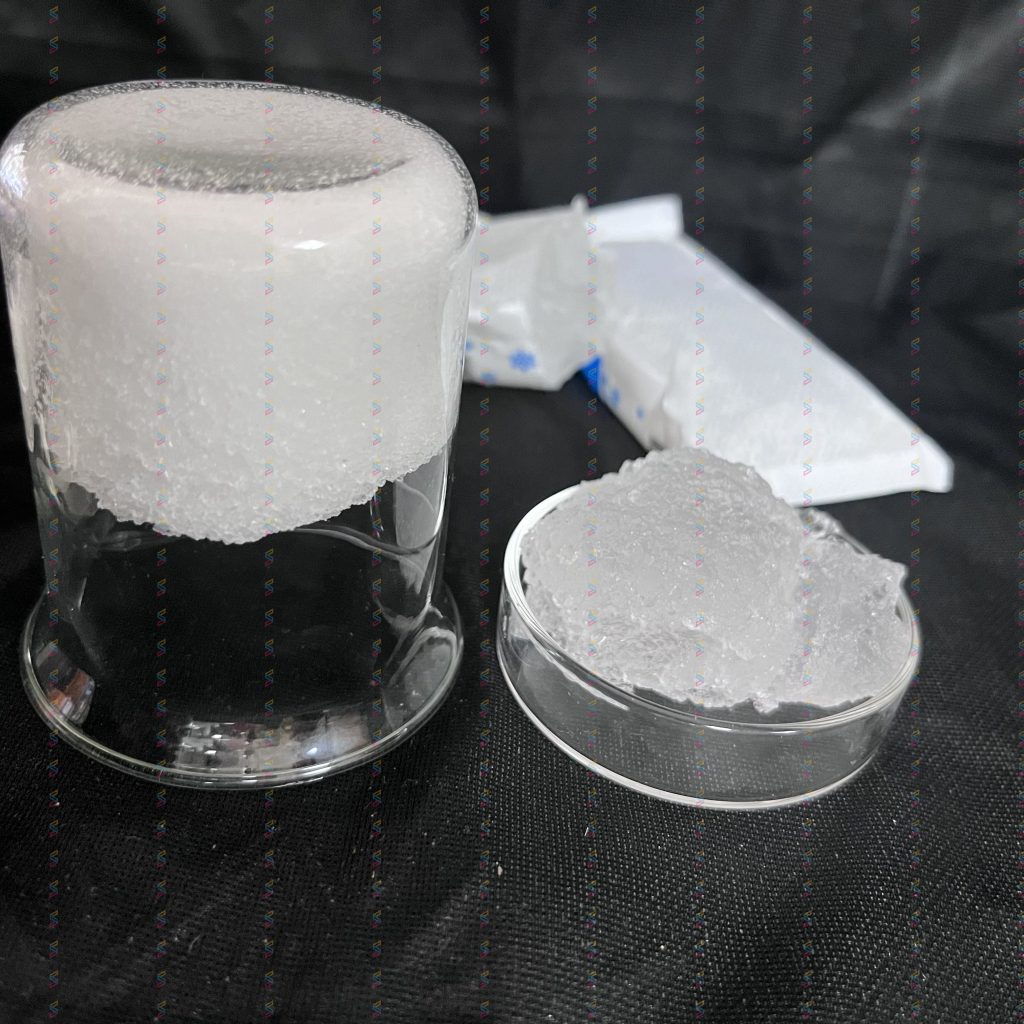 GELSAP natrium poliakrilat menggunakan paket es gel