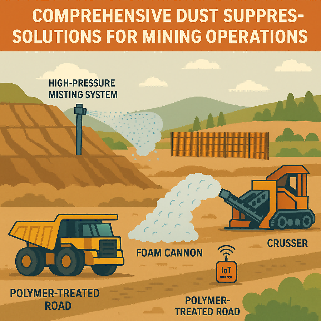 Comprehensive Dust Suppression Solutions for Mining Operations